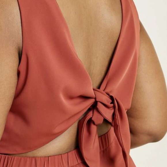 Hayden LA The Celeste jumpsuit in Coral - Picture 3 of 7